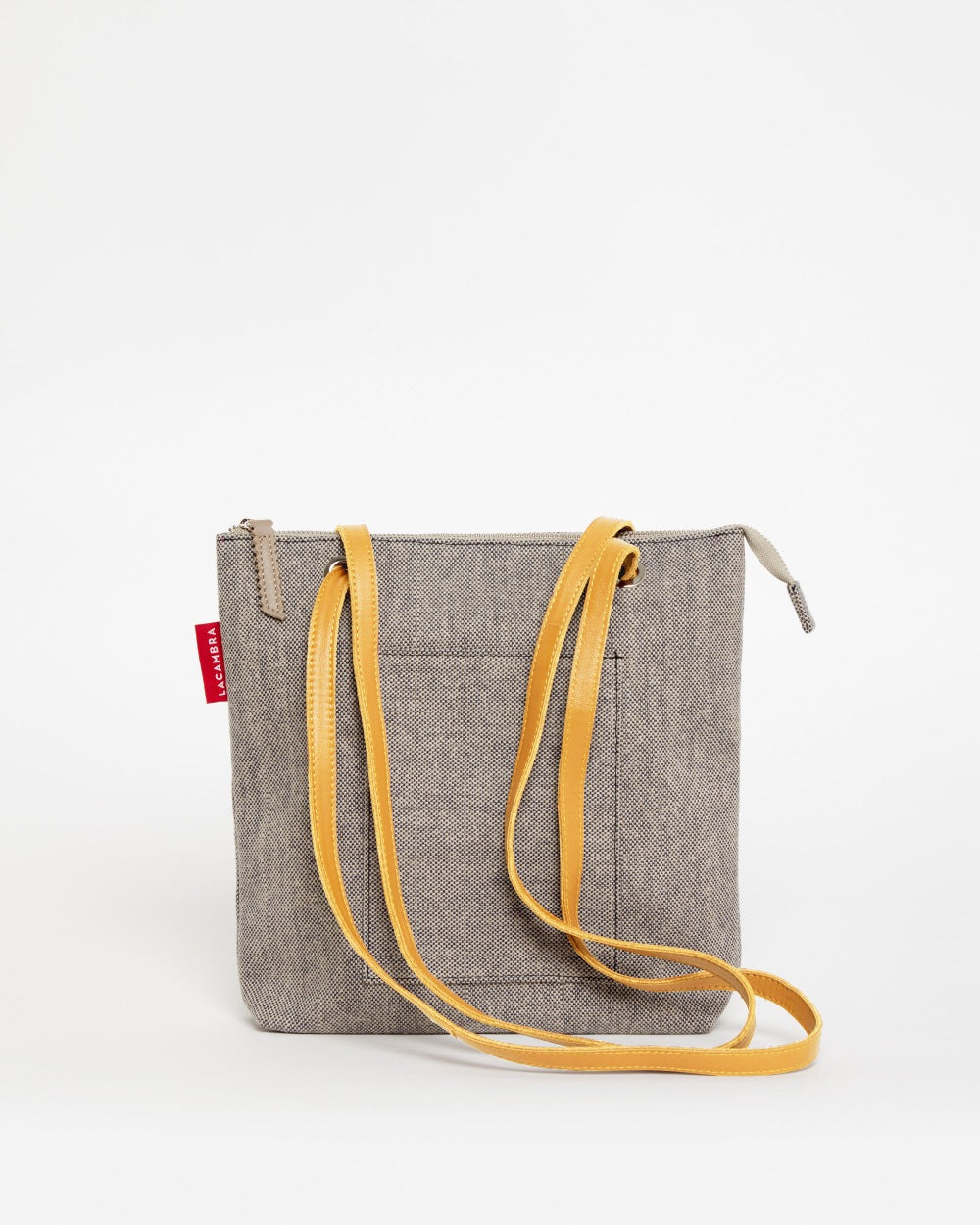 Grey CANVAS Small Tote Backpack