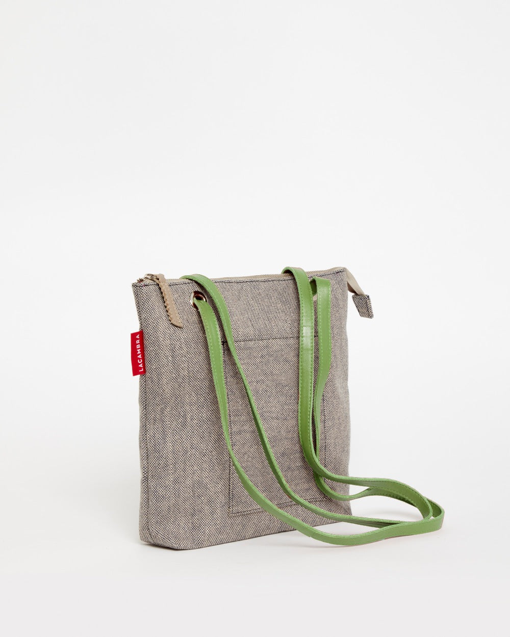 Grey CANVAS Small Tote Backpack