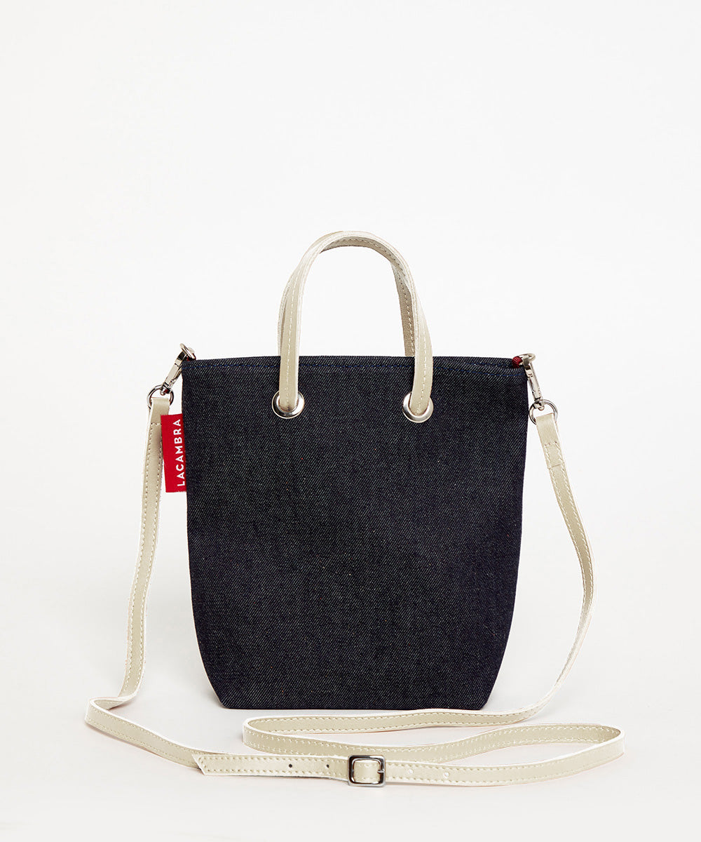 Denim CANVAS Mini Tote