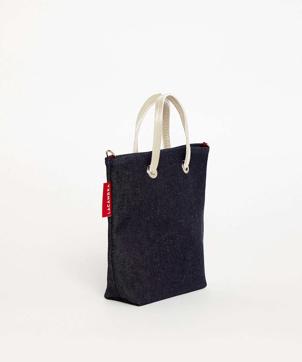 Denim CANVAS Mini Tote