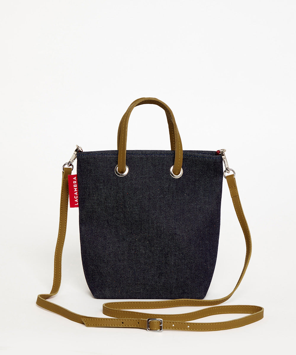 Denim CANVAS Mini Tote