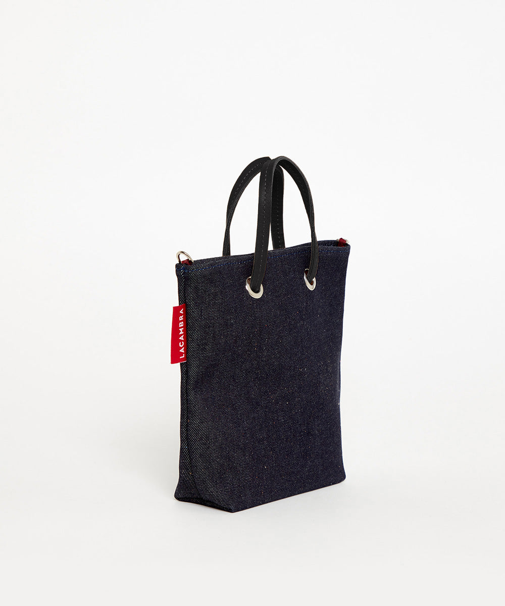 Denim CANVAS Mini Tote